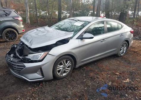 2020 Hyundai Elantra Sel z USA, uszkodzony, nr VIN 5NPD84LF7LH625343